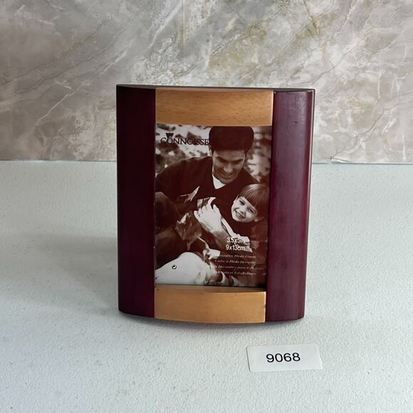 Connoisseur 3.5" x 5" LOVE 2 Tone Designer Wood Picture Frame - Picture 6 of 6